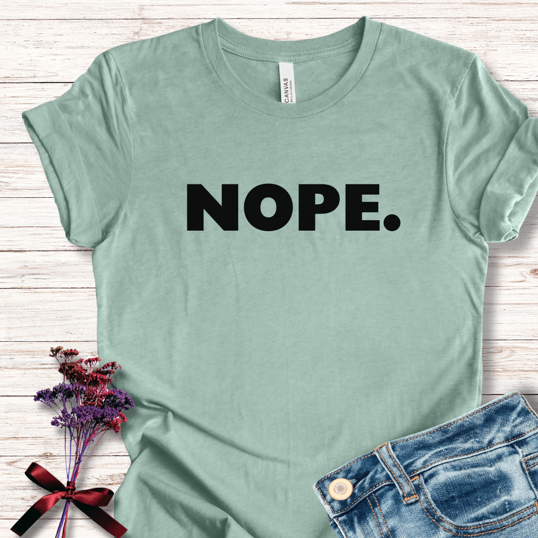 NOPE T-Shirt Sea Breeze / S