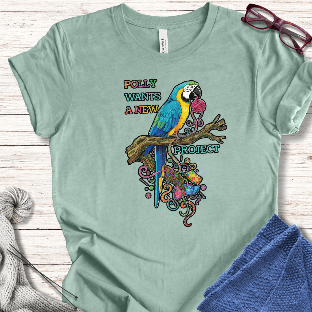 Polly Wants A New Project T-Shirt Sea Breeze / S