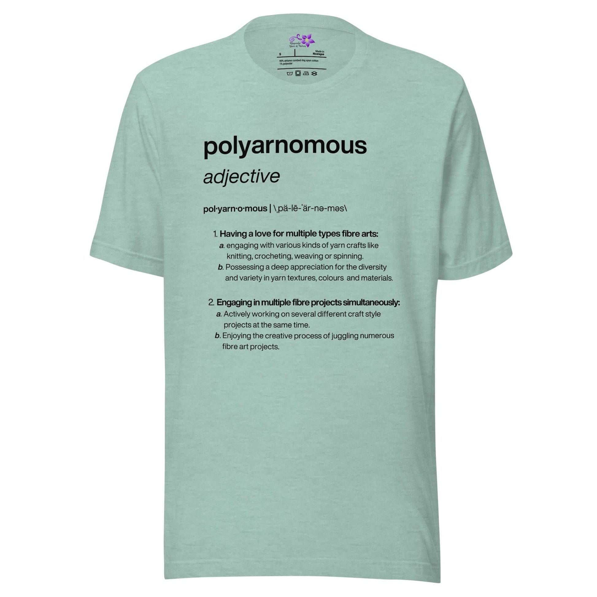 Polyarnomous Crew Neck T-Shirt Sea Breeze / S