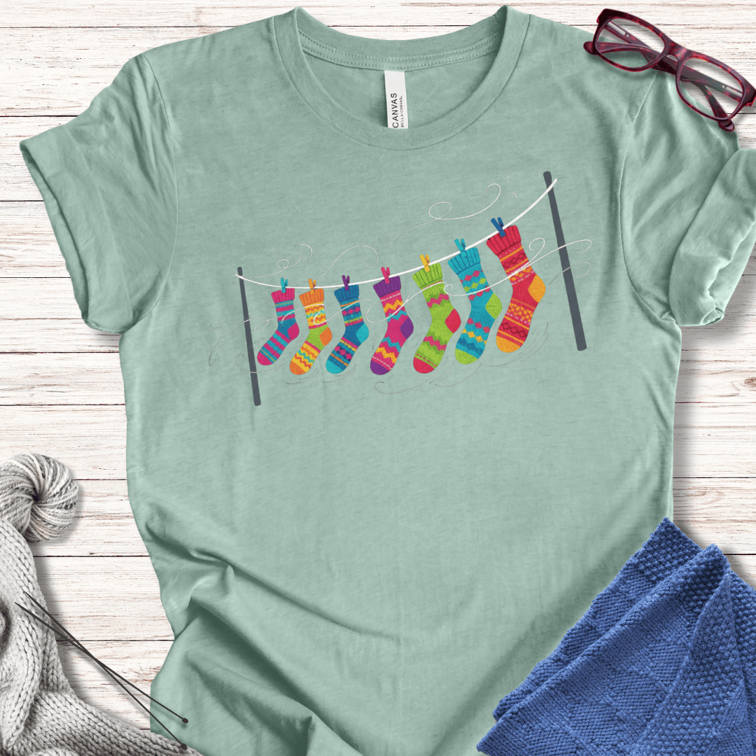 Sock Line T-Shirt Sea Breeze / S