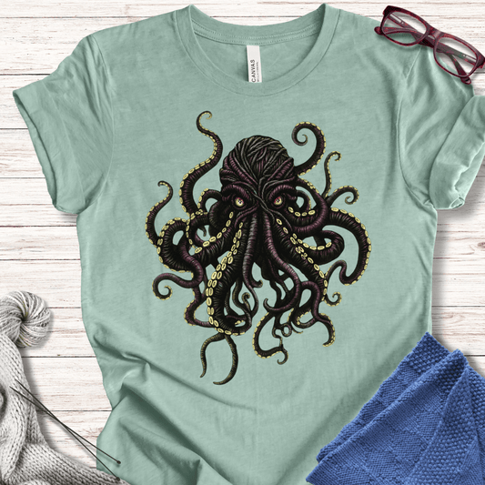 Yarn Sea Monster T-Shirt Sea Breeze / S