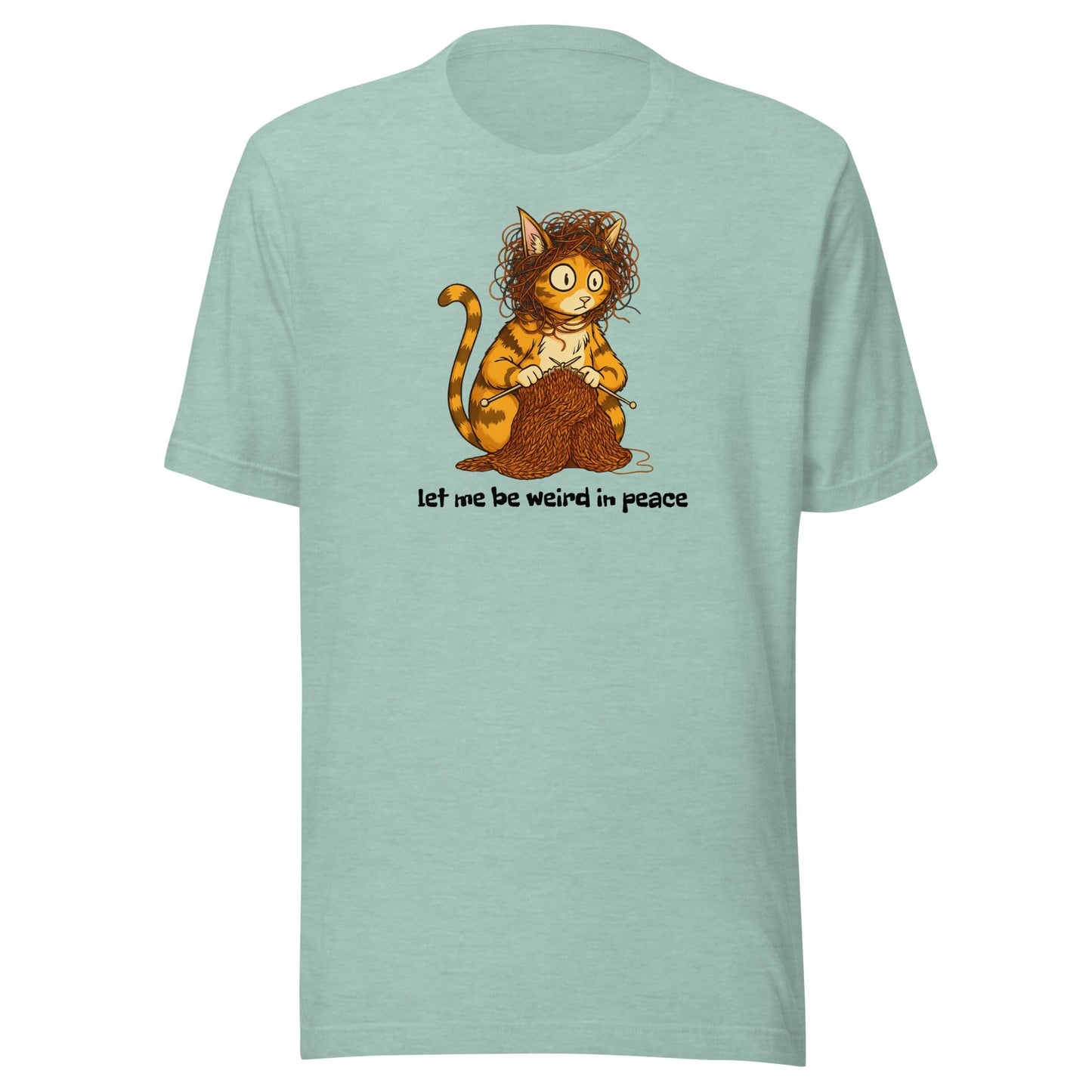 Be Weird in Peace T-Shirt Sea Breeze / XS