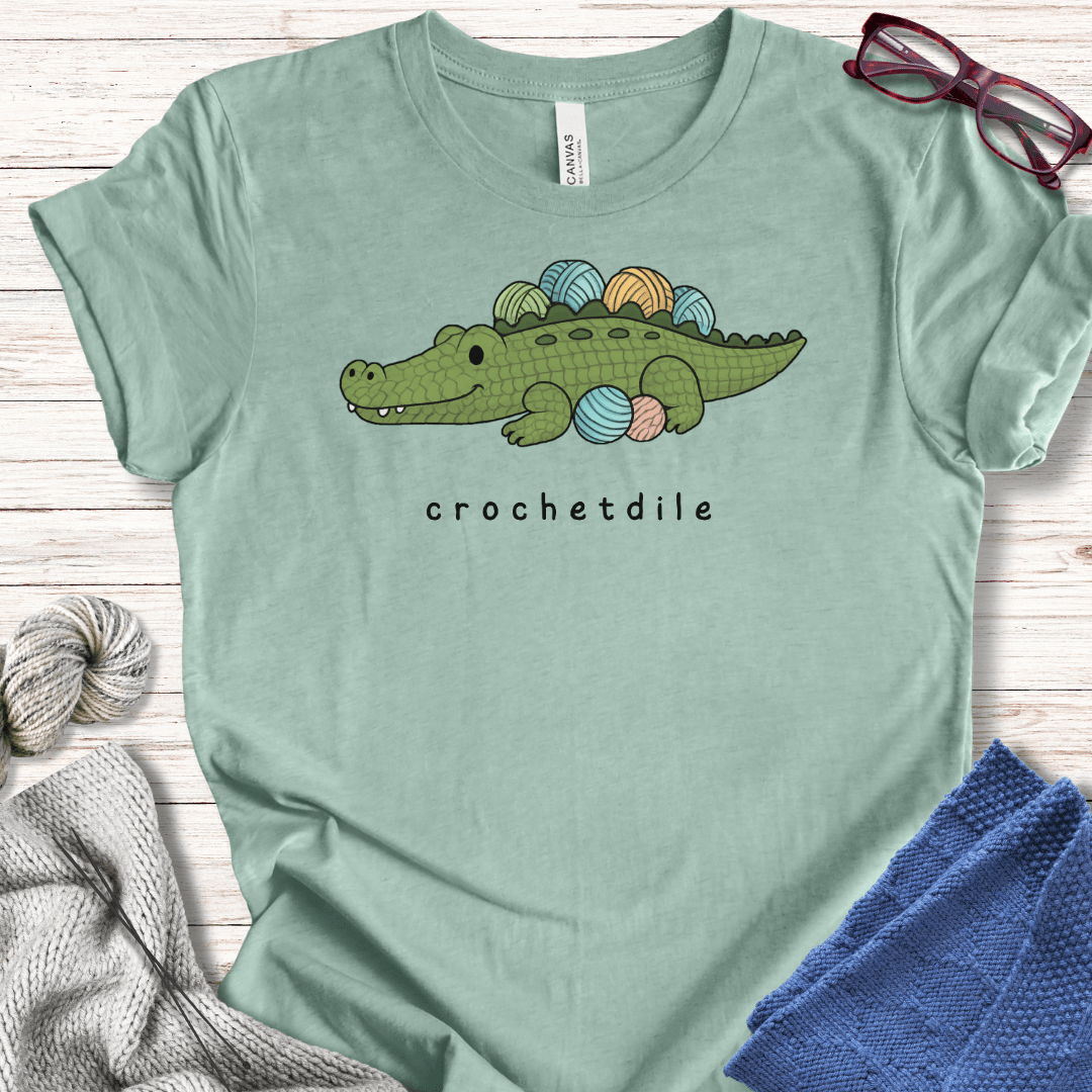 Crochetdile t-shirt Sea Breeze / XS