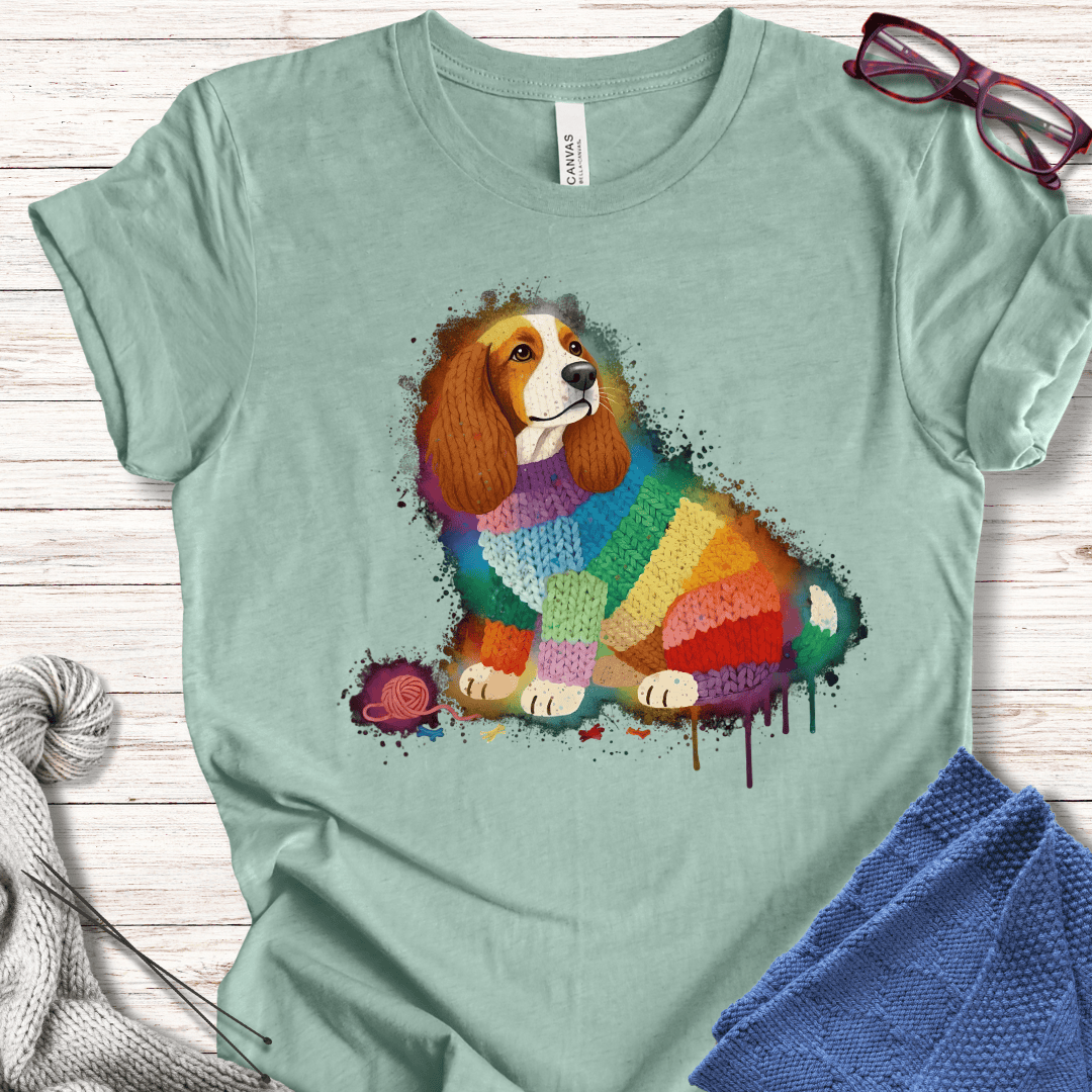 Dog Dye Splash T-Shirt Sea Breeze / XS