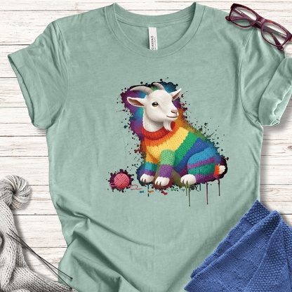 Goat Dye Splash T-Shirt Sea Breeze / XS