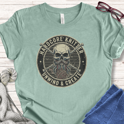 Hardcore Knitter T-Shirt Sea Breeze / XS