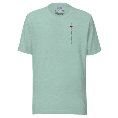 I Love New Yarn Crew Neck T-Shirt Sea Breeze / XS