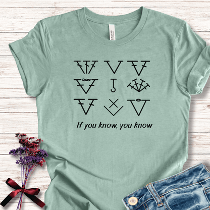 If you know, you know T-Shirt Sea Breeze / XS