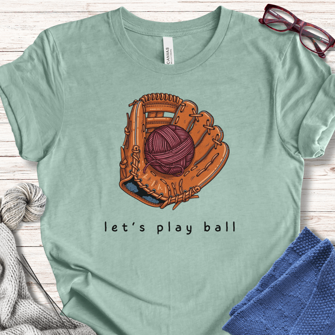 Let's Play Ball T-Shirt Sea Breeze / XS