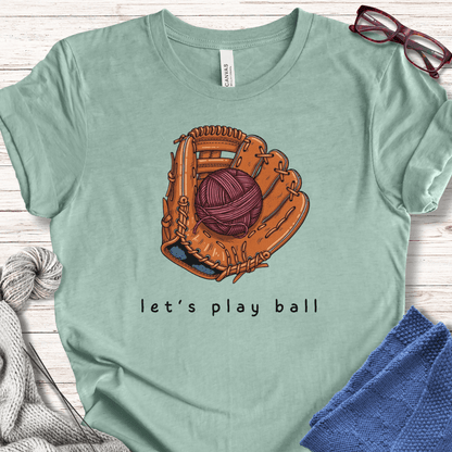 Let's Play Ball T-Shirt Sea Breeze / XS
