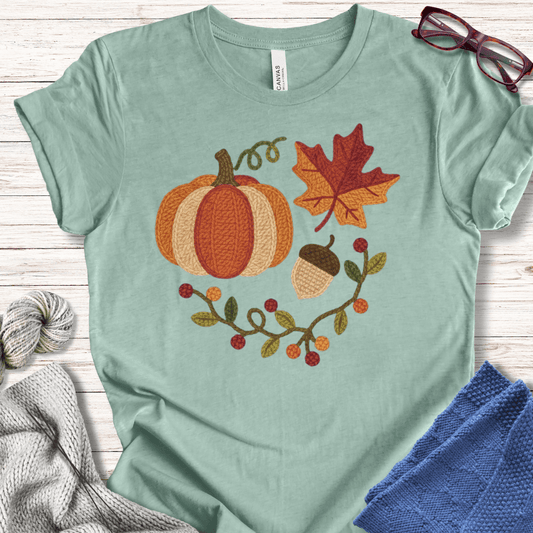 Pumpkin Spice T-Shirt Sea Breeze / XS