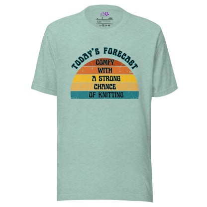 Todays Forecast Crew Neck T-Shirt Sea Breeze / XS