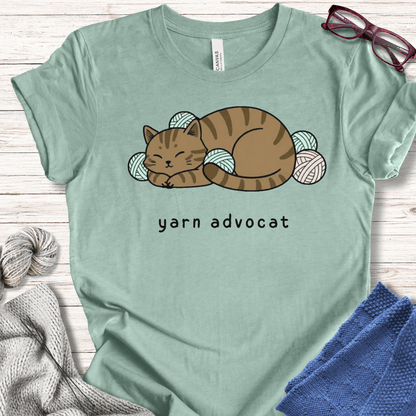 Yarn Advocat t-shirt Sea Breeze / XS