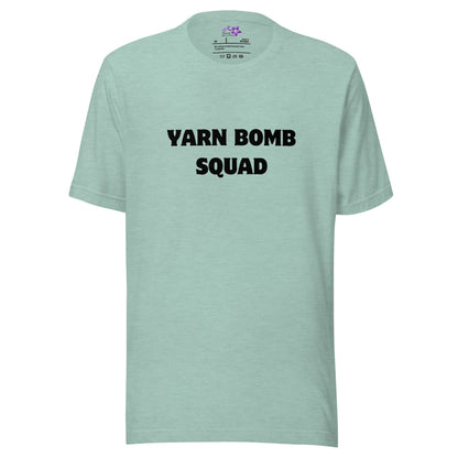 Yarn Bomb Squad Crew Neck T-Shirt Sea Breeze / XS