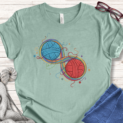 Infinity Yarn T-Shirt Sea Breze / XS