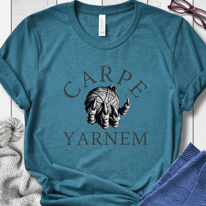 Carpe Yarnem T-Shirt Teal / S