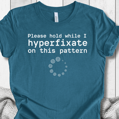 Hyperfixate T-Shirt Teal / S