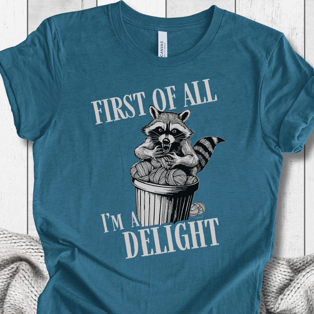 I'm a Delight T-Shirt Teal / S