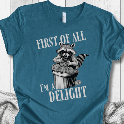 I'm a Delight T-Shirt Teal / S