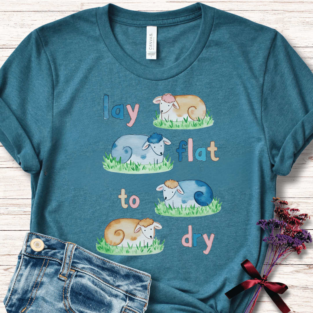 Lay Flat to Dry Group T-Shirt Teal / S