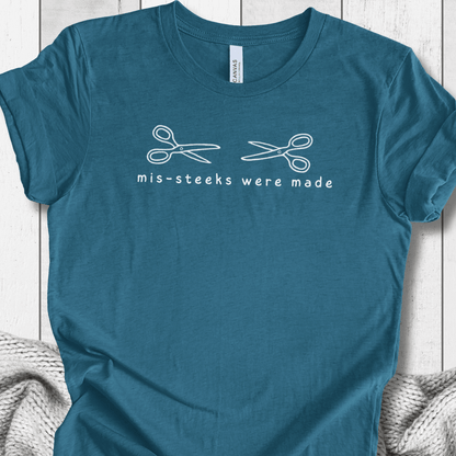 Mis-steeks t-shirt Teal / S