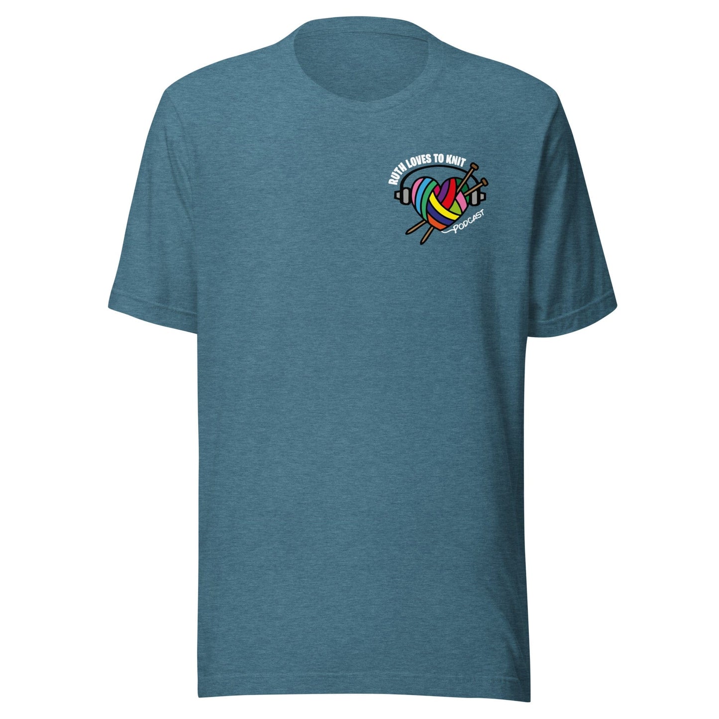 Ruth Loves To Knit T-Shirt Teal / S