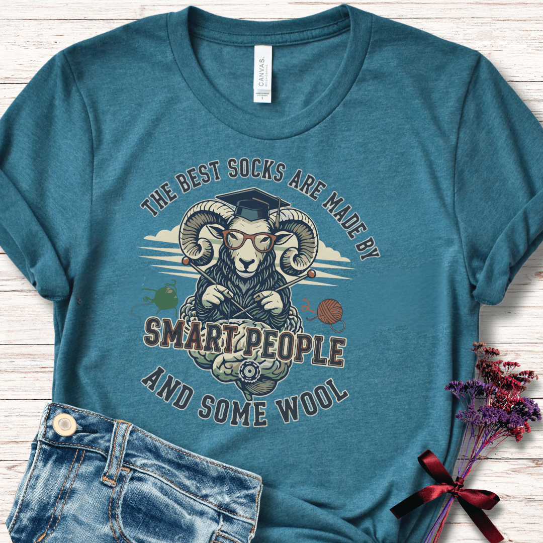 Sock Maker T-Shirt Teal / S