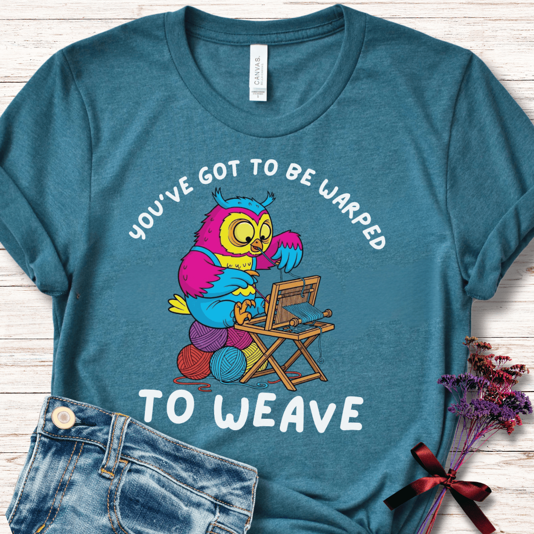 Warped to Weave T-Shirt Teal / S