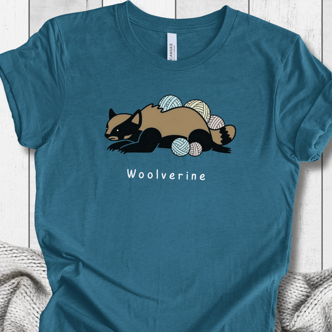 Woolverine t-shirt Teal / S