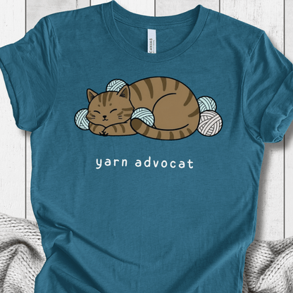Yarn Advocat t-shirt Teal / S