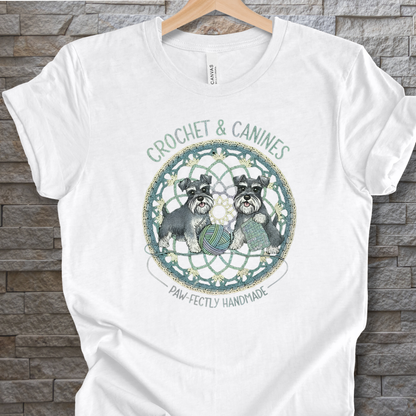 Crochet & Canines T-Shirt White / S