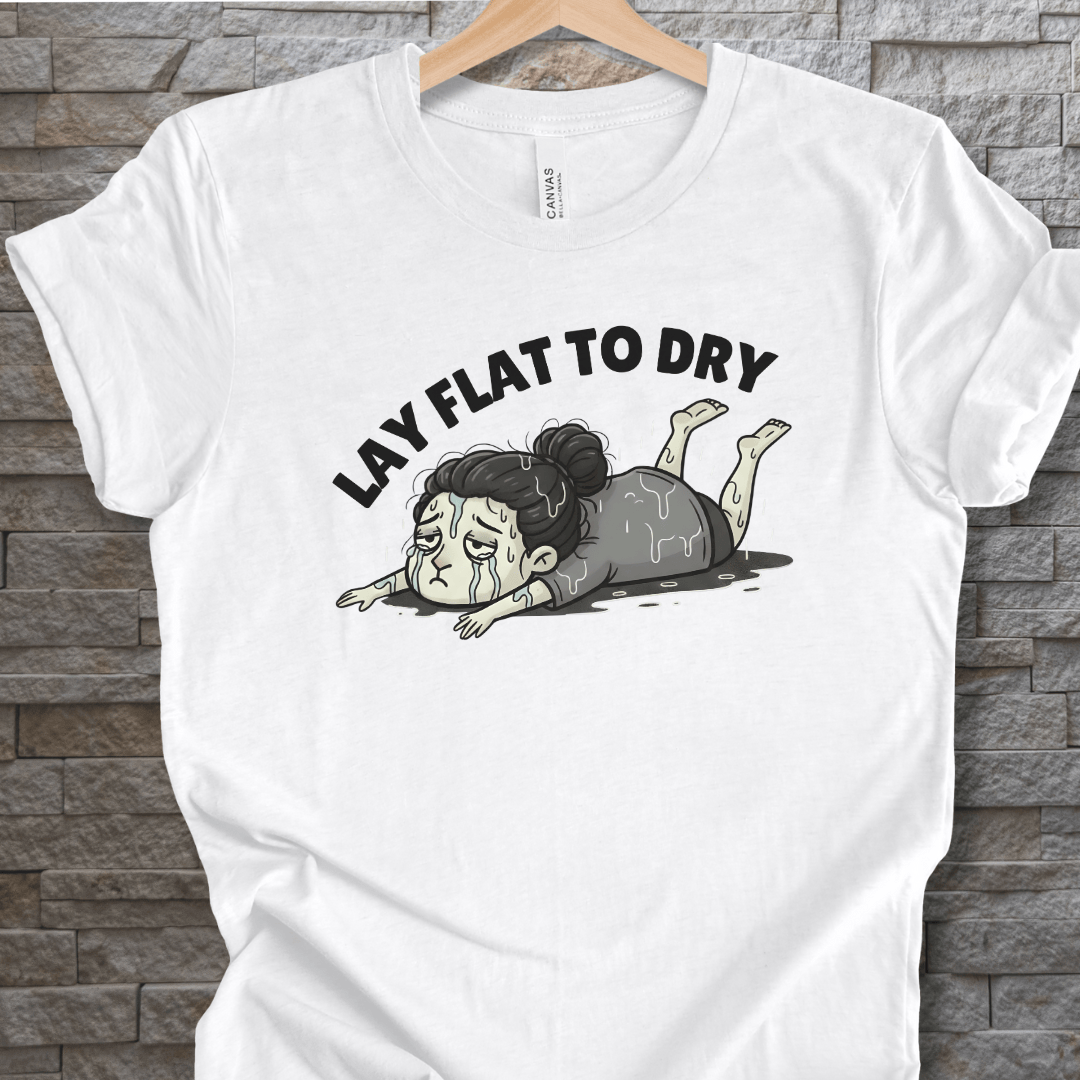 Lay Flat to Dry Woman T-Shirt White / S