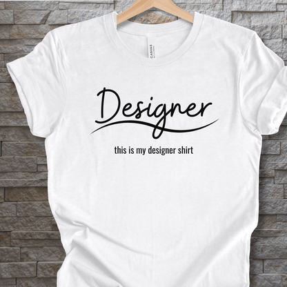 Designer T-Shirt White / XS