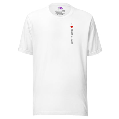 I Love New Yarn Crew Neck T-Shirt White / XS