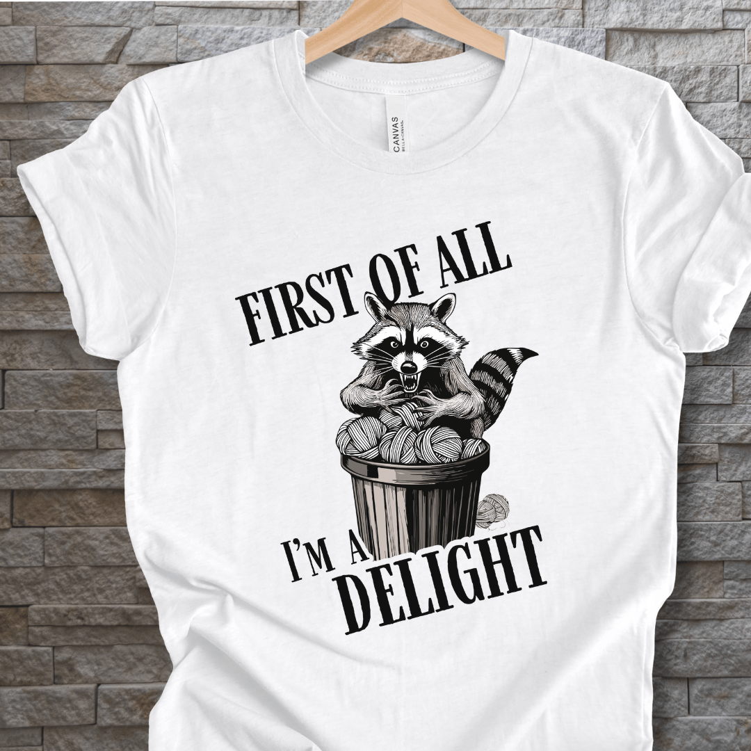 I'm a Delight T-Shirt White / XS