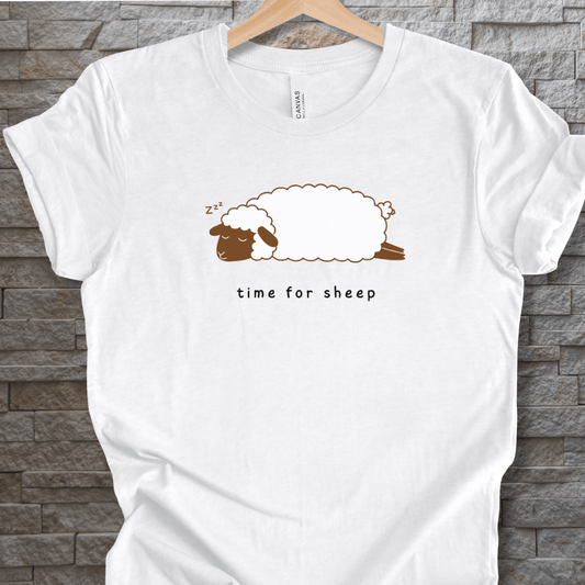 Time for Sheep t-shirt White / XS