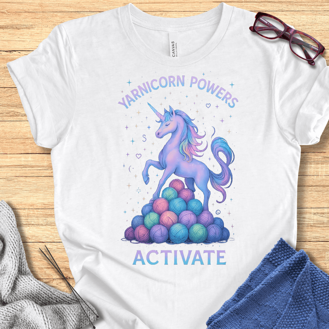 Yarnicorn Activate T-Shirt White / XS