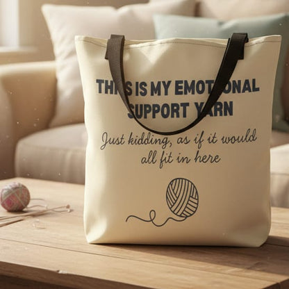 Just Kidding Tote Bag