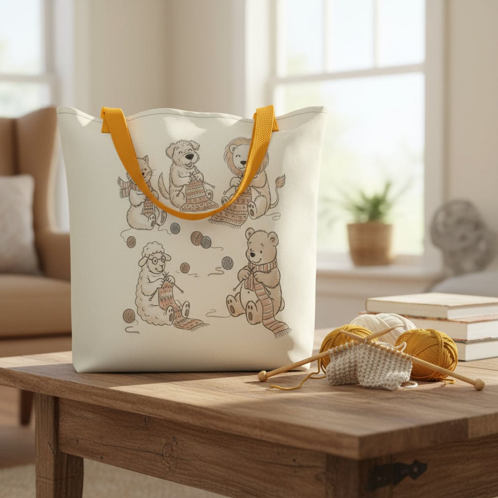 Animal Picknit Full Print Tote