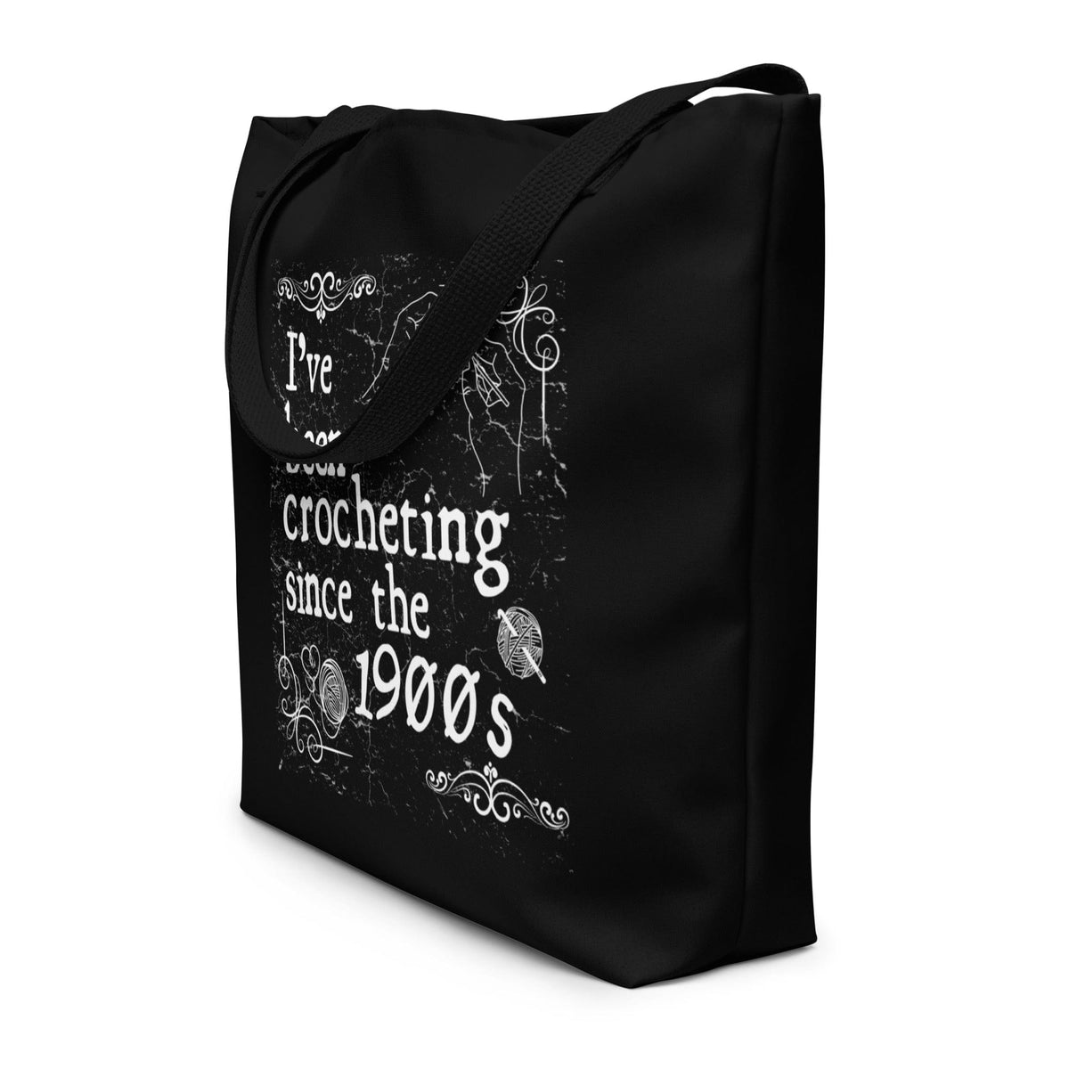 Crocheting 1900s Tote Bag