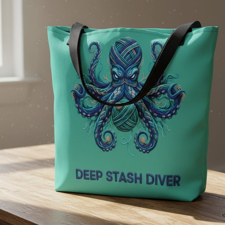 Deep Stash Diver Tote Bag