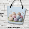 Wildwool Large Tote Bag Dusky Blue