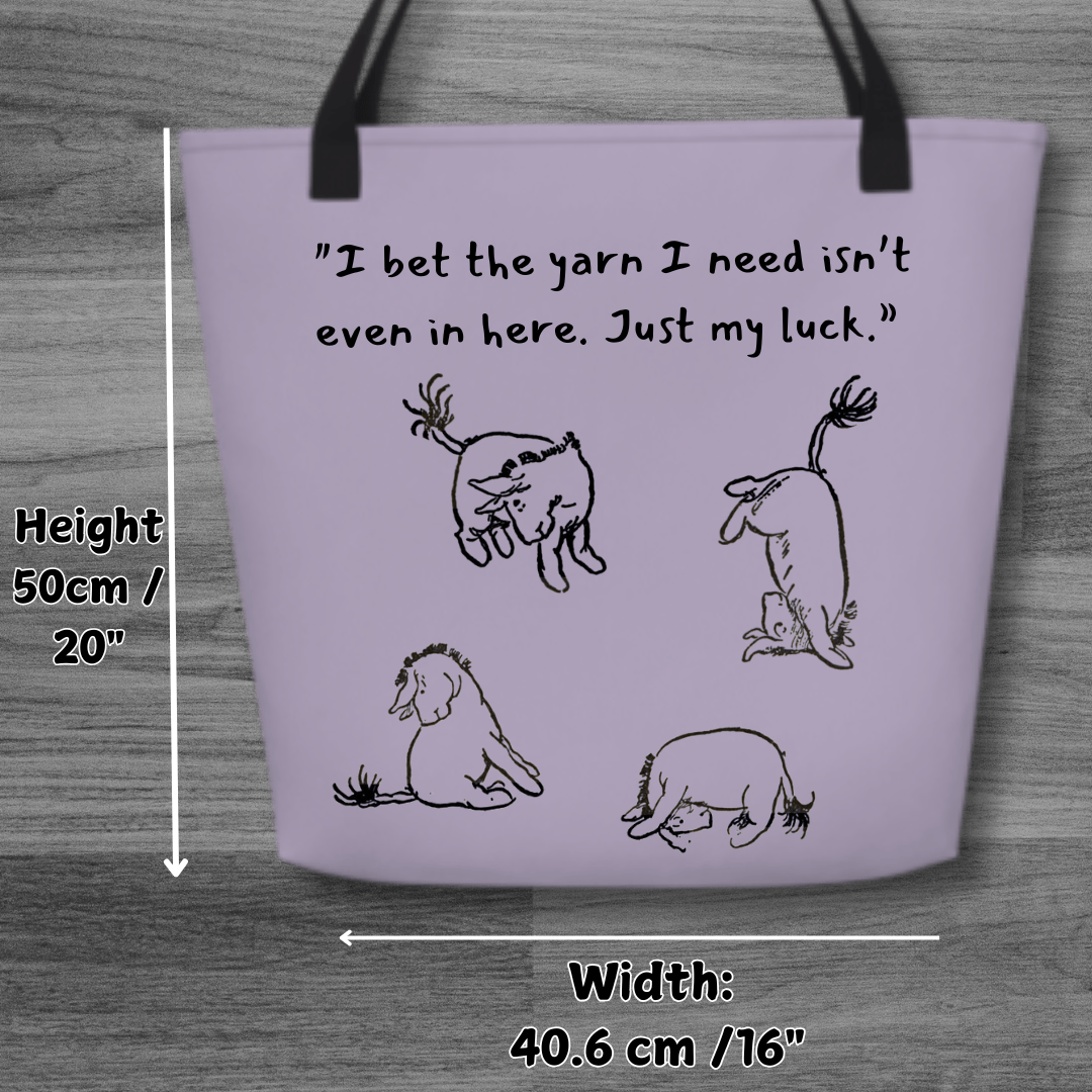 'Eeyore' Large Tote Bag