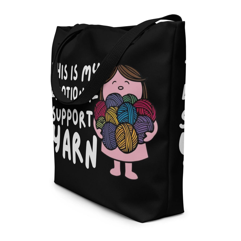 Emotional Support Large Tote Bag