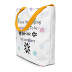 'Fairisle' Large Tote Bag