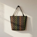 Fall Fiber Full Print Tote