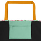 Floral Fiber Full Print Tote