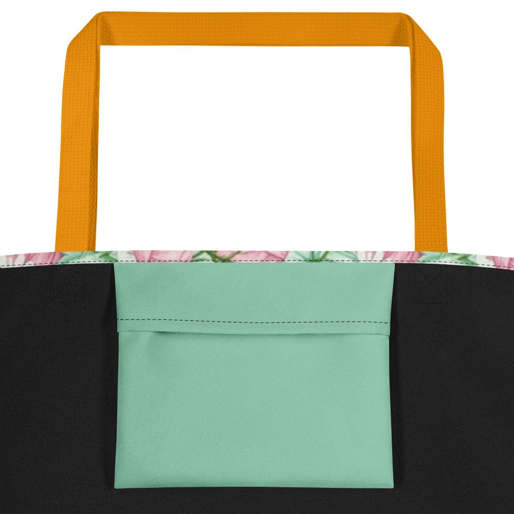Floral Fiber Full Print Tote