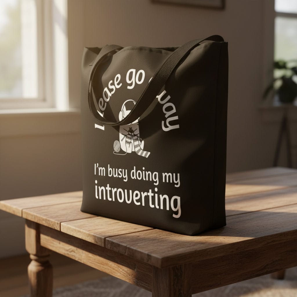 Introverted Tote Bag
