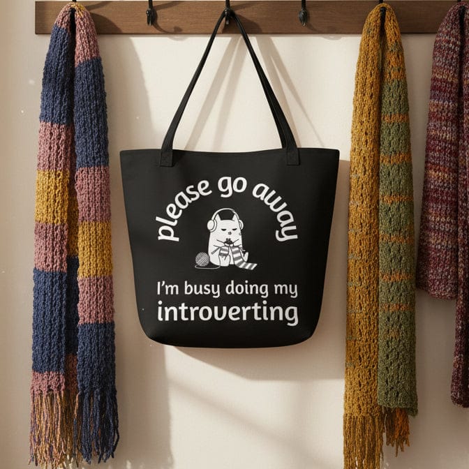 Introverted Tote Bag